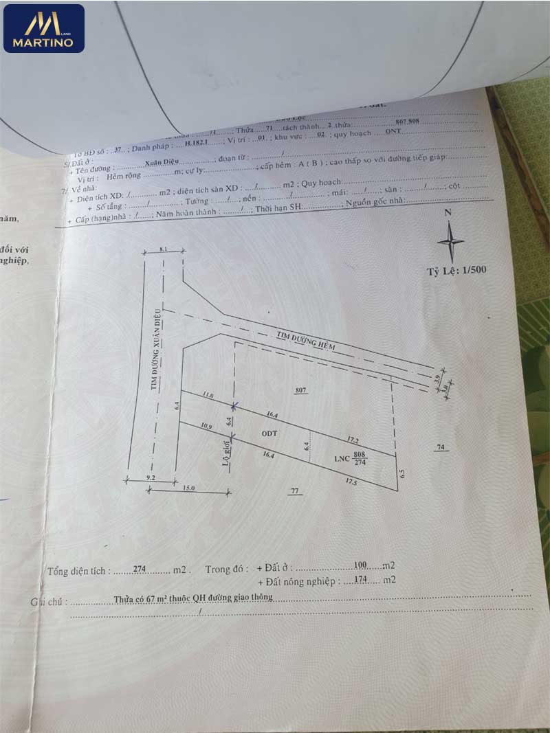 Bán đất phường xuân Diệu - Lộc châu - Bảo Lộc