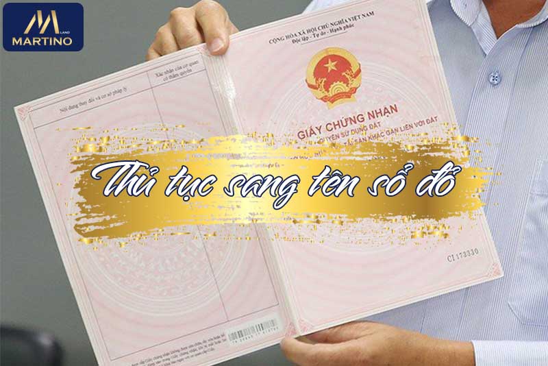 Hướng dẫn thủ tục sang tên sổ đỏ